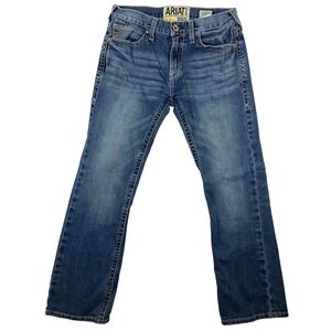 Ariat M7 Rocker Boot Cut Jeans Mens 32x32 (fits 30x30) Medium Wash Slim Fit